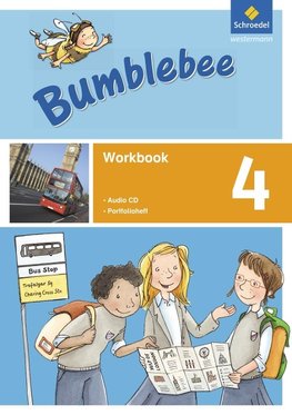 Bumblebee 4. Workbook 4 plus Portfolioheft und Pupil's Audio-CD