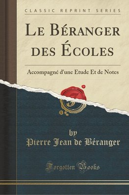Béranger, P: Béranger des Écoles