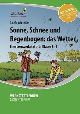 Sonne, Schnee und Regenbogen: das Wetter