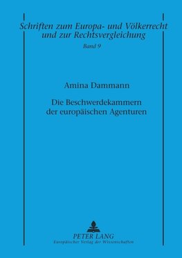 Die Beschwerdekammern der europäischen Agenturen