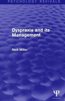 Dyspraxia and its Management