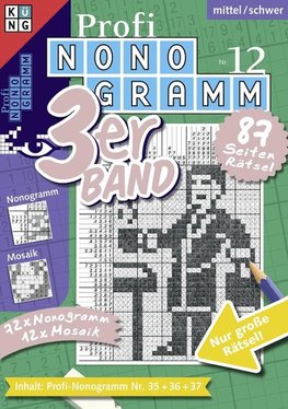 Profi-Nonogramm 3er-Band 12