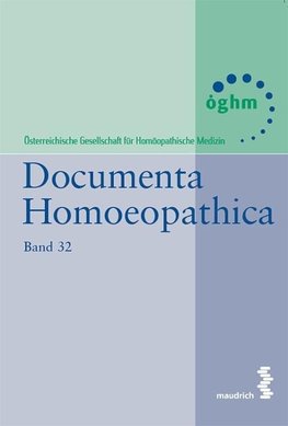Documenta Homoeopathica 32