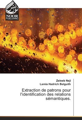 Extraction de patrons pour l'identification des relations sémantiques.