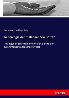 Genealogie der malabarishen Götter
