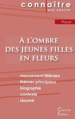 Fiche de lecture À l'ombre des jeunes filles en fleurs de Marcel Proust (analyse littéraire de référence et résumé complet)