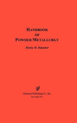 Handbook of Powder Metallurgy