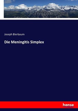 Die Meningitis Simplex