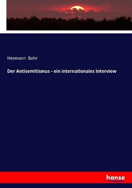 Der Antisemitismus - ein internationales Interview