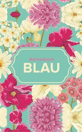 Adressbuch Blau