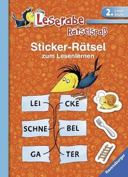 Sticker-Rätsel zum Lesenlernen (2. Lesestufe)