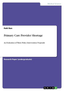 Primary Care Provider Shortage