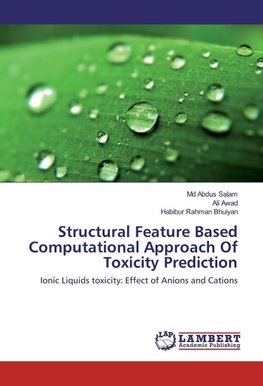 Structural Feature Based Computational Approach Of Toxicity Prediction