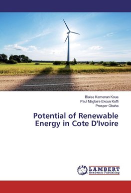 Potential of Renewable Energy in Cote D'Ivoire