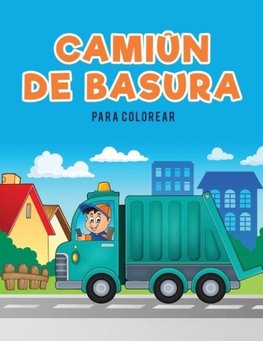 CamiÛn de basura para colorear