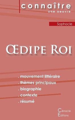 Fiche de lecture ¿dipe Roi de Sophocle (Analyse littéraire de référence et résumé complet)