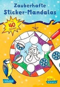 Pixi kreativ Nr. 92: VE 5 Zauberhafte Sticker-Mandalas