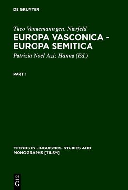 Europa Vasconica - Europa Semitica