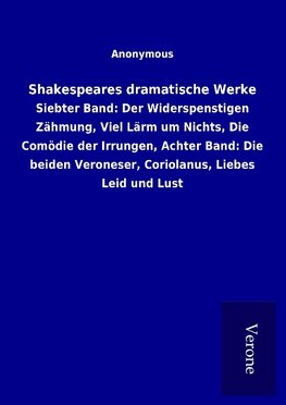 Shakespeares dramatische Werke