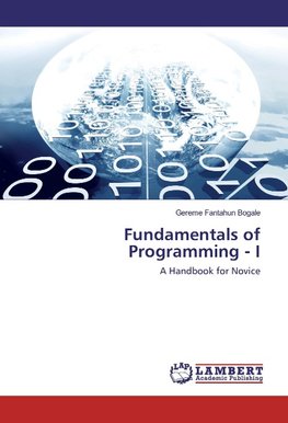 Fundamentals of Programming - I