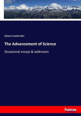 The Advancement of Science