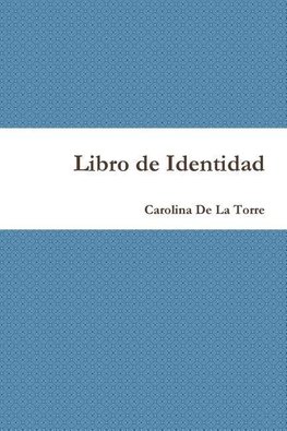 Libro de Identidad