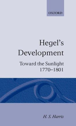 Hegel's Development
