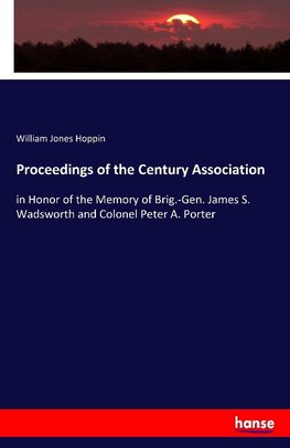 Proceedings of the Century Association