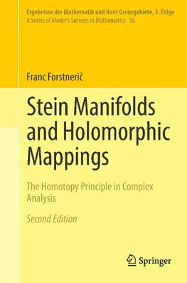 Stein Manifolds and Holomorphic Mappings