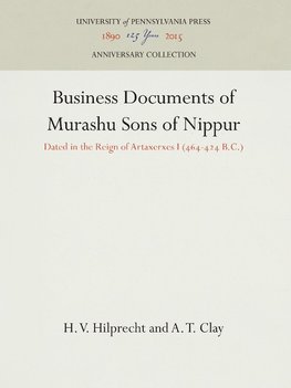 Business Documents of Murashu Sons of Nippur