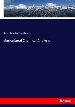Agricultural Chemical Analysis