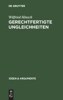 Gerechtfertigte Ungleichheiten