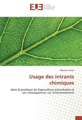 Usage des intrants chimiques