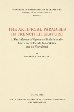 The Artificial Paradises in French Literature