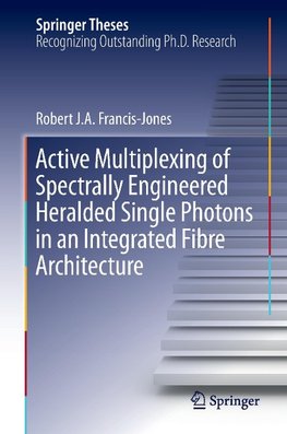 Active Multiplexing of Spectrally Engineered Heralded Single Photons in an Integrated Fibre Architecture