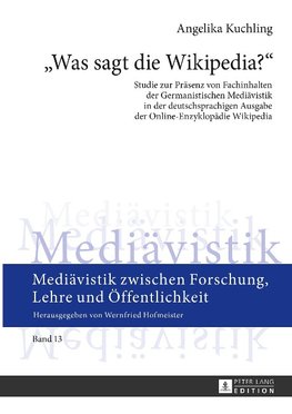 'Was sagt die Wikipedia?'