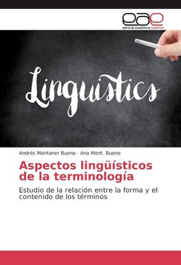 Aspectos lingüísticos de la terminología