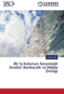Bir ¿¿ Kolunun Sosyolojik Analizi: Bankac¿l¿k ve Ni¿de Örne¿i
