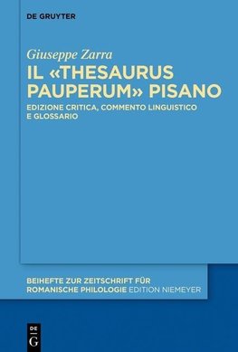 Il 'Thesaurus pauperum' pisano
