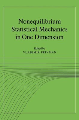 Nonequilibrium Statistical Mechanics in One Dimension