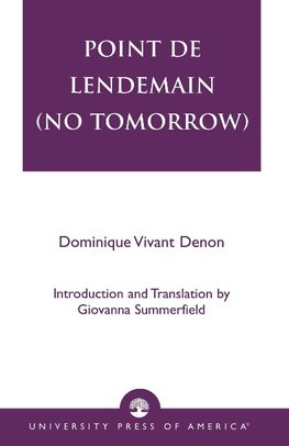 Point de lendemain (No Tomorrow)