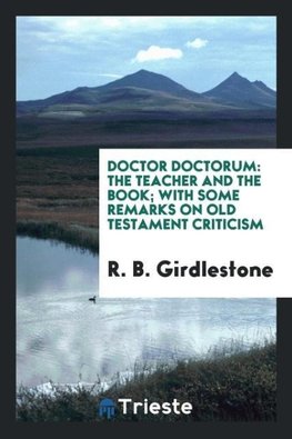 Doctor doctorum