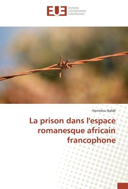 La prison dans l'espace romanesque africain francophone