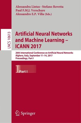 Artificial Neural Networks and Machine Learning - ICANN 2017