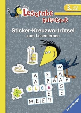 Sticker-Kreuzworträtsel zum Lesenlernen (3. Lesestufe)