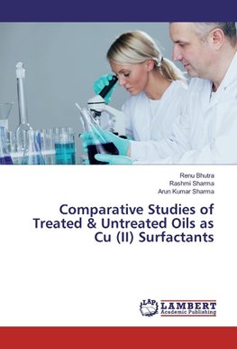 Comparative Studies of Treated & Untreated Oils as Cu (II) Surfactants