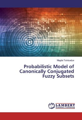 Probabilistic Model of Canonically Conjugated Fuzzy Subsets