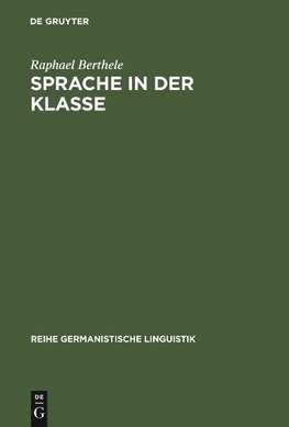 Sprache in der Klasse