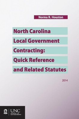 North Carolina Local Government Contracting