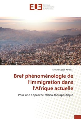 Bref phénoménologie de l'immigration dans l'Afrique actuelle